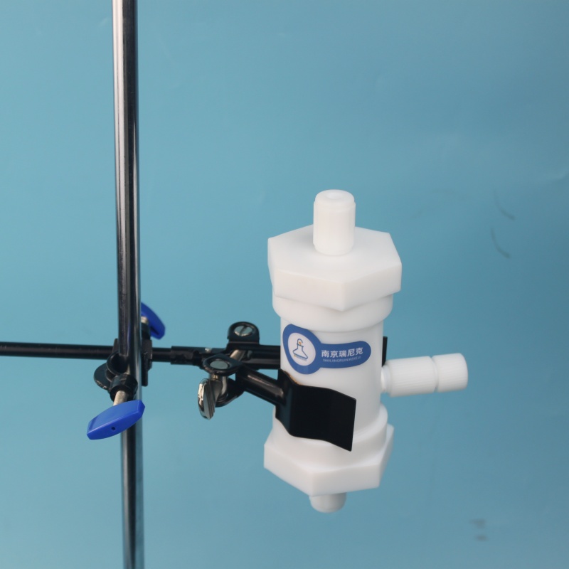 耐壓特氟龍塑料PTFE過(guò)濾柱上下塞板過(guò)濾裝置可定制