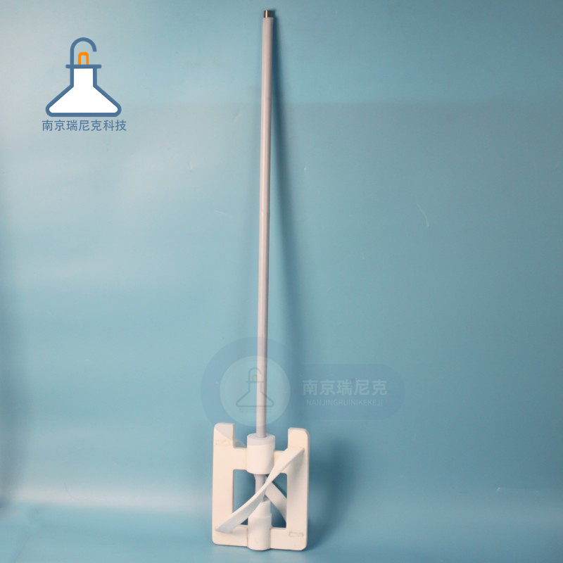 聚四氟乙烯攪拌槳螺旋雙槳反應釜攪拌棒